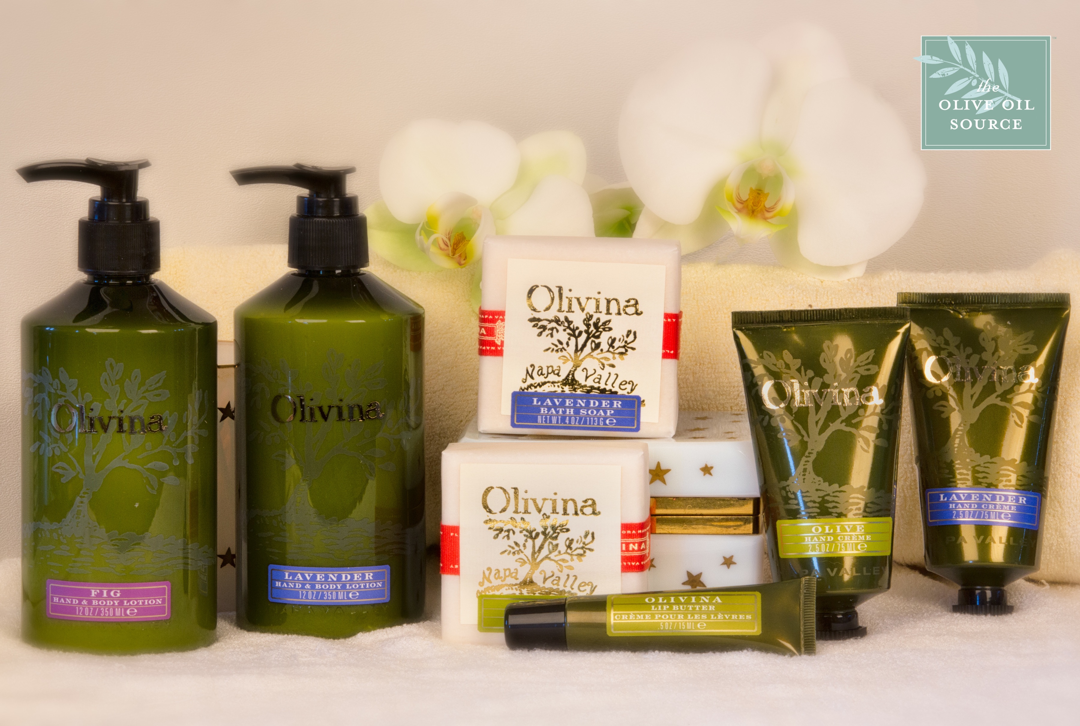 The Olive Oil Source Introduces Olivina Natural Skin Care Products for